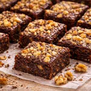 Low-Carb Sugar-Free Walnut Brownies